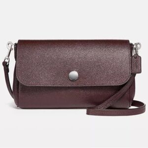 Coach Burgundy Crossbody Bag
